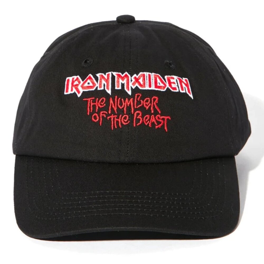 Iron Maiden The Number Of The Beast Adjustable Hat Cap Embroidered